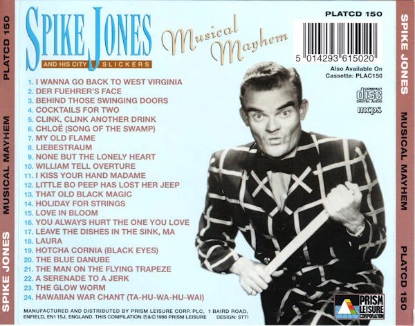 Spike Jones And His City Slickers - Musical Mayhem (CD) - Image 2