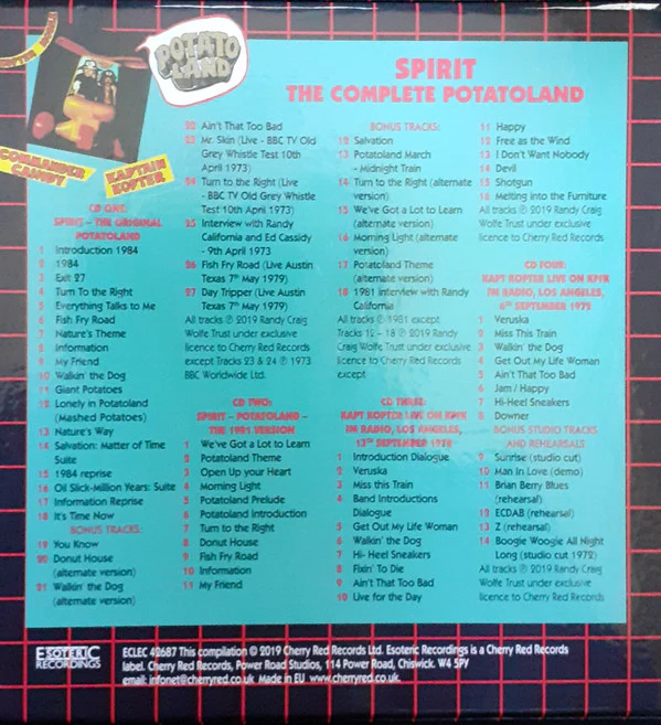 Spirit  - The Complete Potatoland (CD) - Image 2