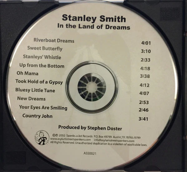 Stanley Smith - In The Land Of Dreams (CD) - Image 3