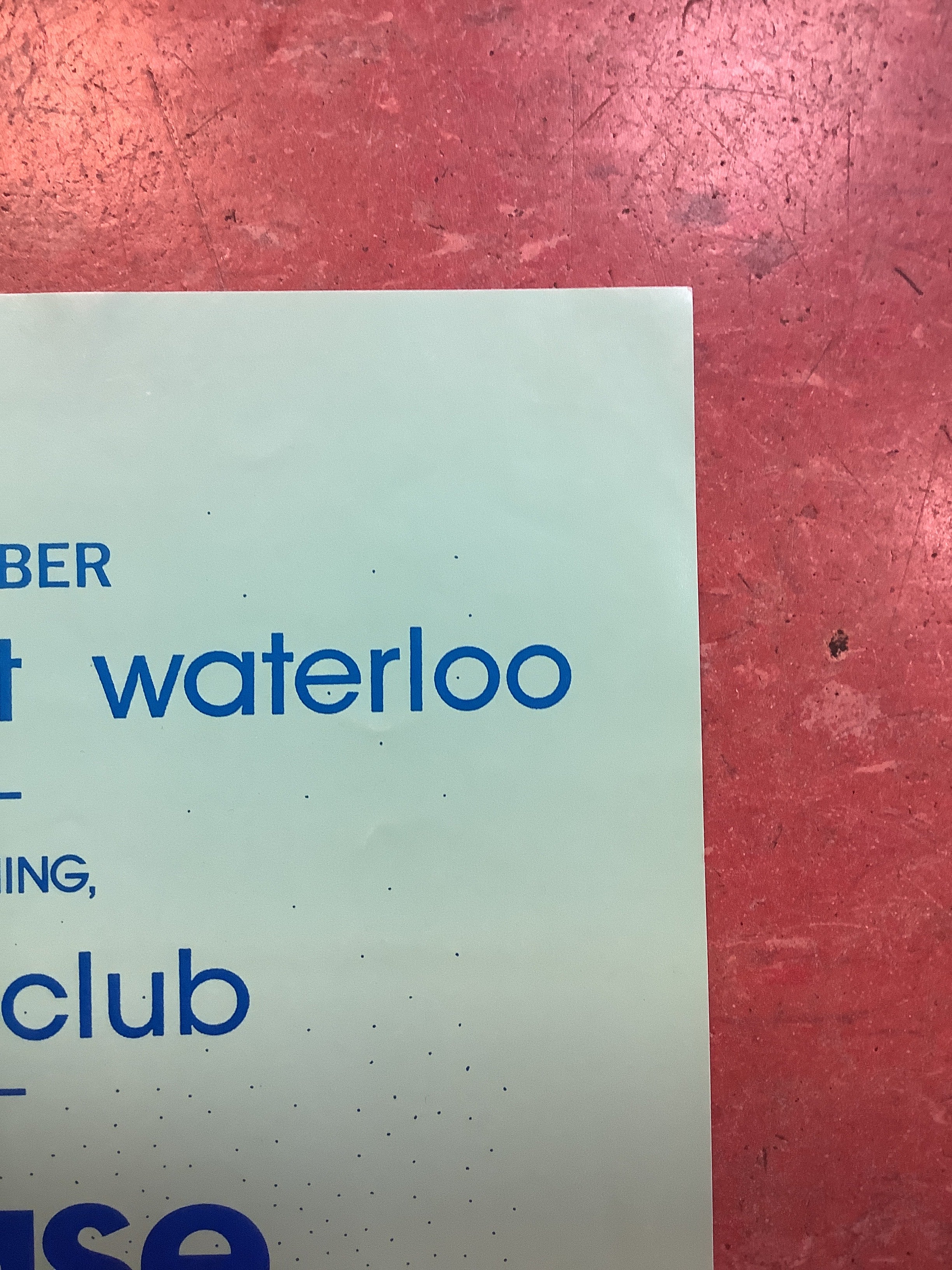 State of Mind at Cannibal Club and Waterloo Records - 1991 (Poster) - Image 3