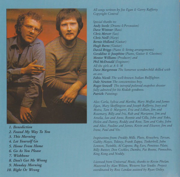 Stealers Wheel - Right Or Wrong (CD) - Image 2