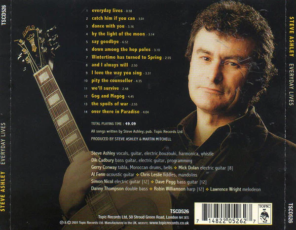 Steve Ashley - Everyday Lives (CD) - Image 2