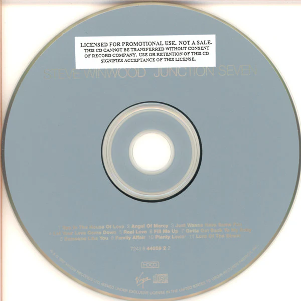Steve Winwood - Junction Seven (CD) - Image 2