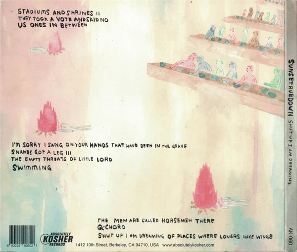 Sunset Rubdown - Shut Up I Am Dreaming (CD) - Image 2