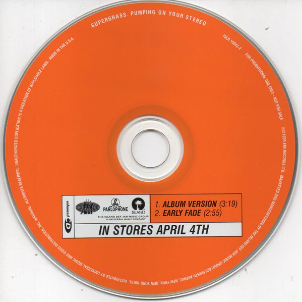 Supergrass - Pumping On Your Stereo (CD) - Image 3