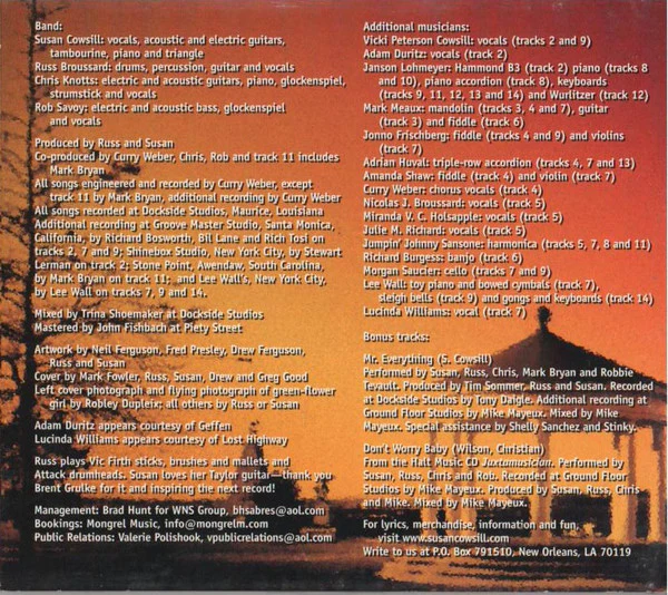 Susan Cowsill - Just Believe It (CD) - Image 3