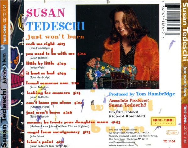 Susan Tedeschi - Just Won't Burn (CD) - Image 2