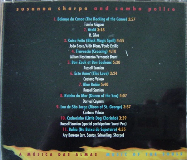 Susanna Sharpe & Samba Police - A Música Das Almas (CD) - Image 2