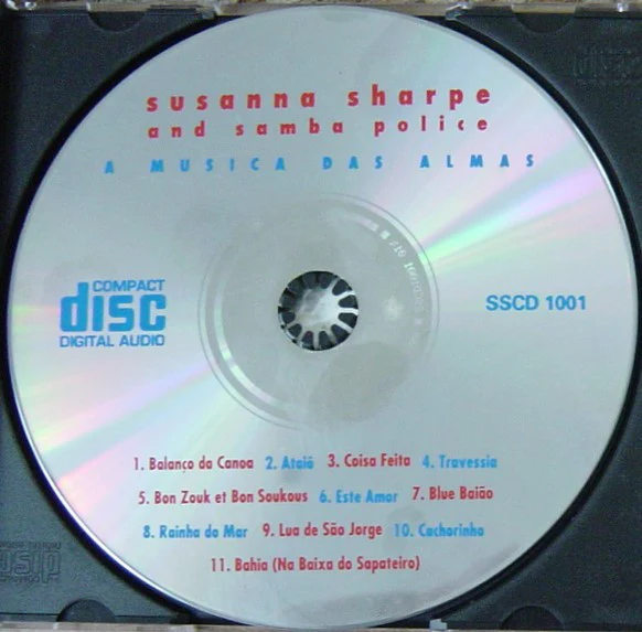Susanna Sharpe & Samba Police - A Música Das Almas (CD) - Image 3