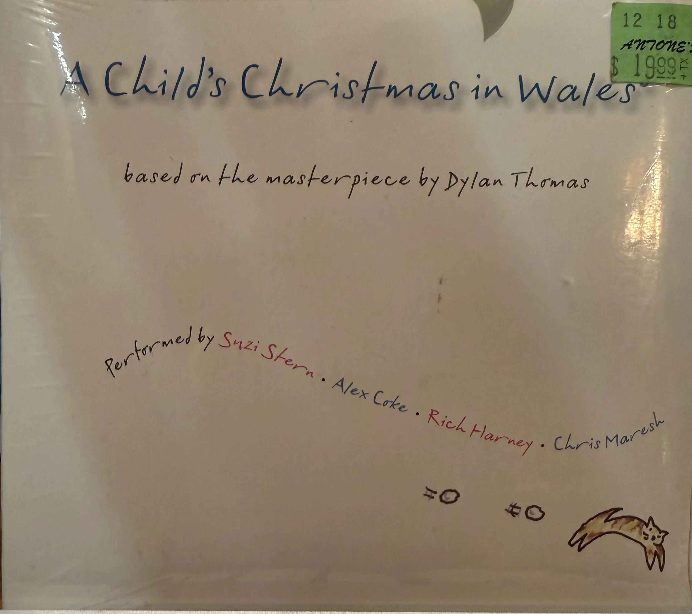 Suzi Stern, Alex Coke, Rich Harney, Chris Maresh - A Child's Christmas In Wales (CD)