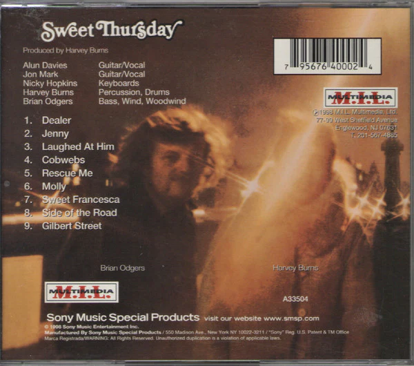 Sweet Thursday - Sweet Thursday (CD) - Image 2