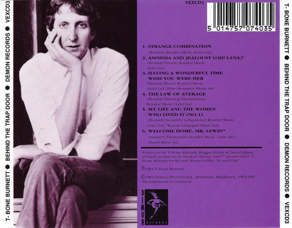 T-Bone Burnett - Behind The Trap Door (CD) - Image 2