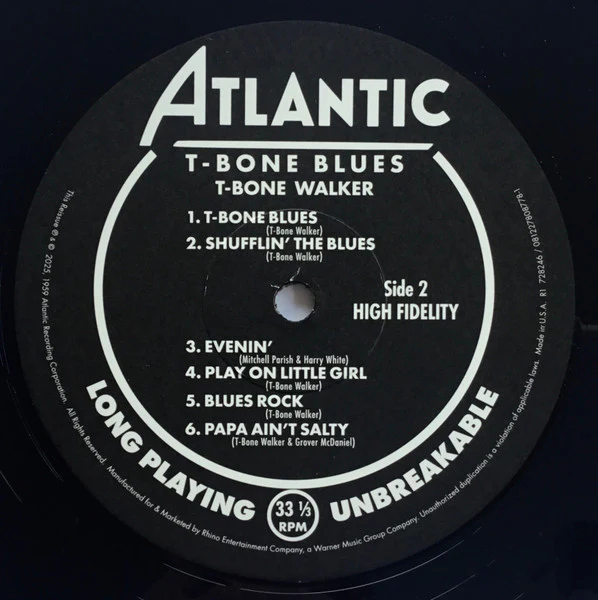 T-Bone Walker - T-Bone Blues (Vinyl) - Image 4