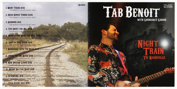 Tab Benoit With Le Roux - Night Train To Nashville (CD) - Image 2