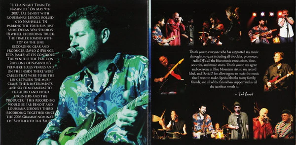 Tab Benoit With Le Roux - Night Train To Nashville (CD) - Image 3