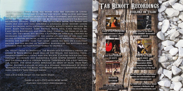 Tab Benoit With Le Roux - Night Train To Nashville (CD) - Image 4