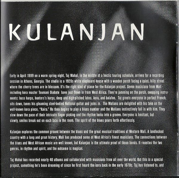 Taj Mahal / Toumani Diabaté - Kulanjan (CD) - Image 5