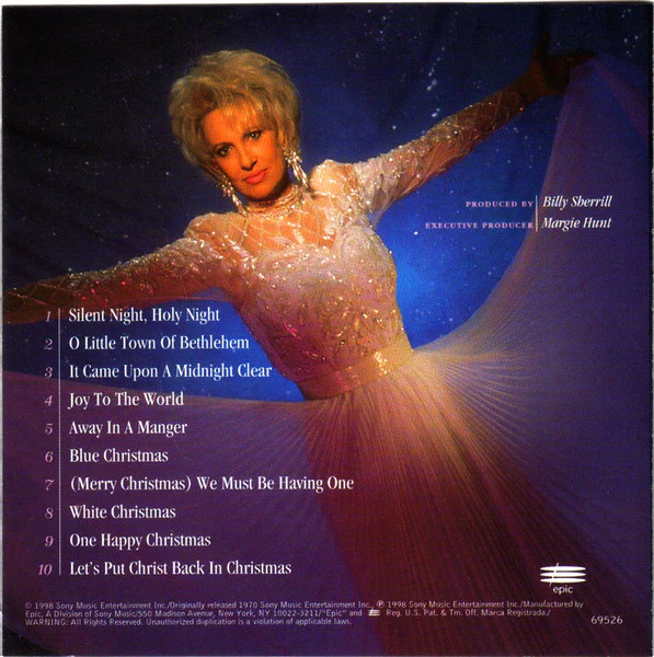 Tammy Wynette - Christmas With Tammy Wynette (CD) - Image 3