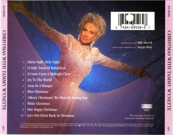 Tammy Wynette - Christmas With Tammy Wynette (CD) - Image 5
