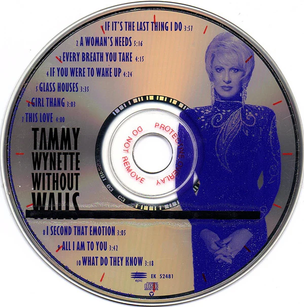 Tammy Wynette - Without Walls (CD) - Image 3