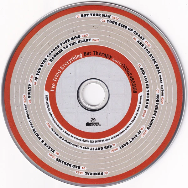 Teddy Swims - I've Tried Everything But Therapy (Part 2) (CD) - Image 3