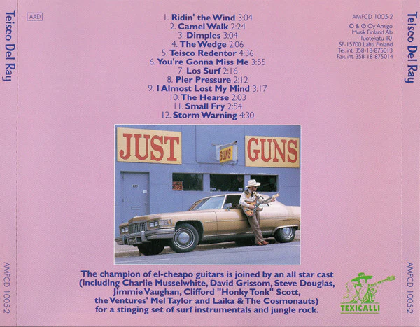 Teisco Del Rey - The Many Moods Of Teisco Del Rey (CD) - Image 8