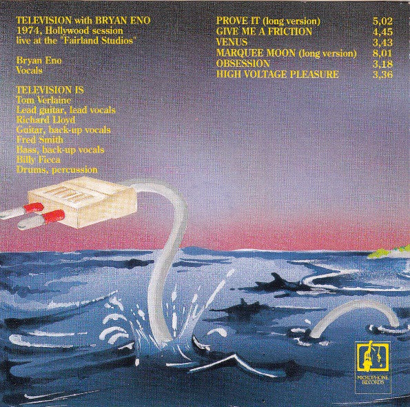 Television and Brian Eno - Fairland (CD) - Image 2