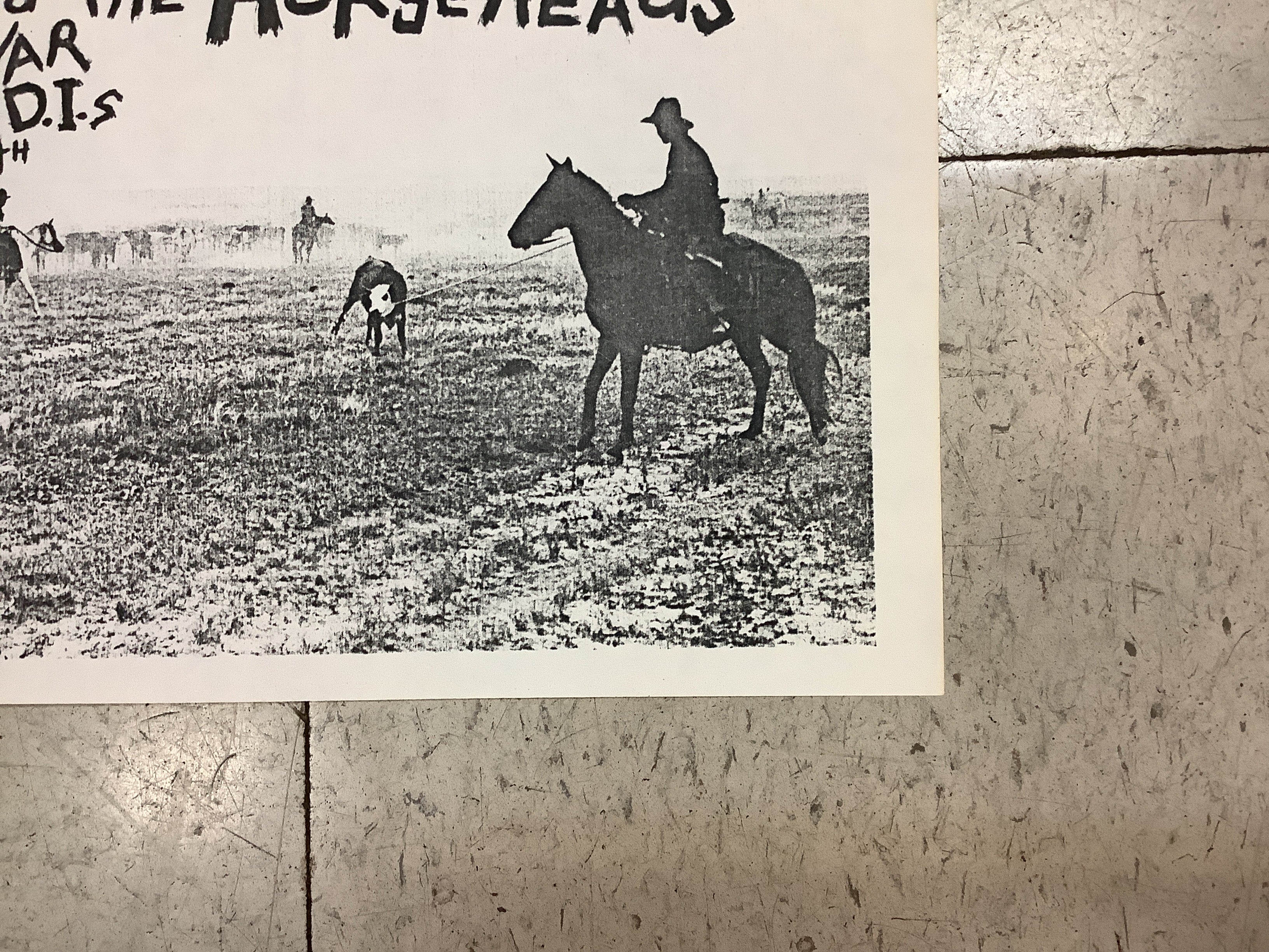 Tex and the Horseheads at White Trash (Poster) - Image 4