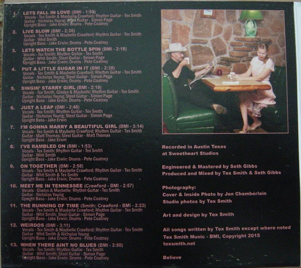 Tex Smith - Pink And Black  (CD) - Image 4