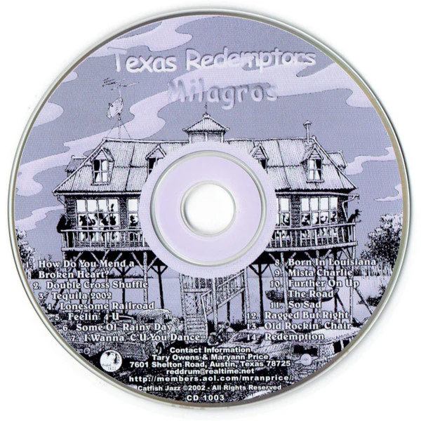Texas Redemptors - Milagros (CD, Album) - Image 2