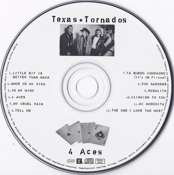Texas Tornados - 4 Aces (CD) - Image 3