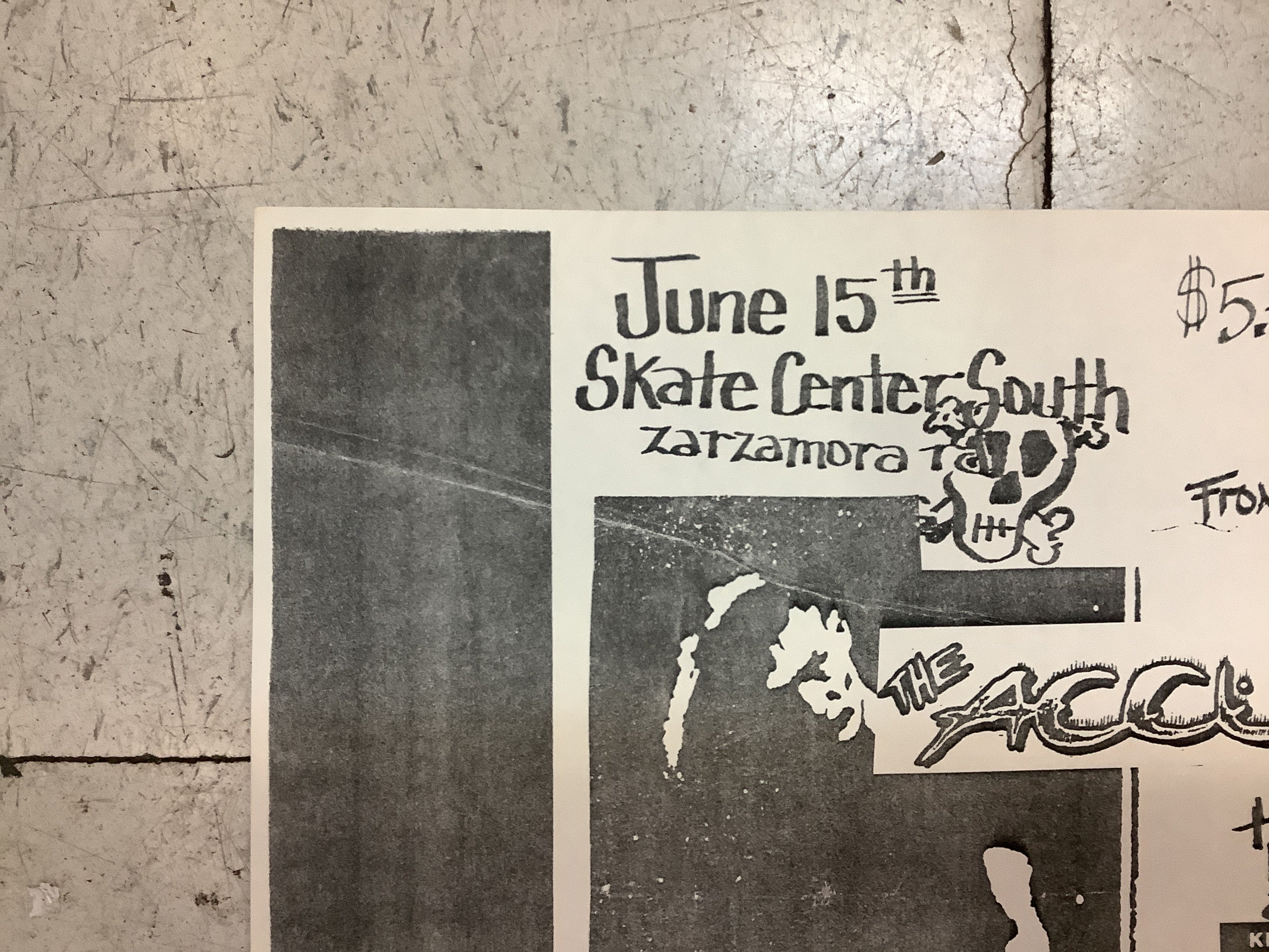 The Accüsed and Zarzamora at Skate Center South (Poster) - Image 2
