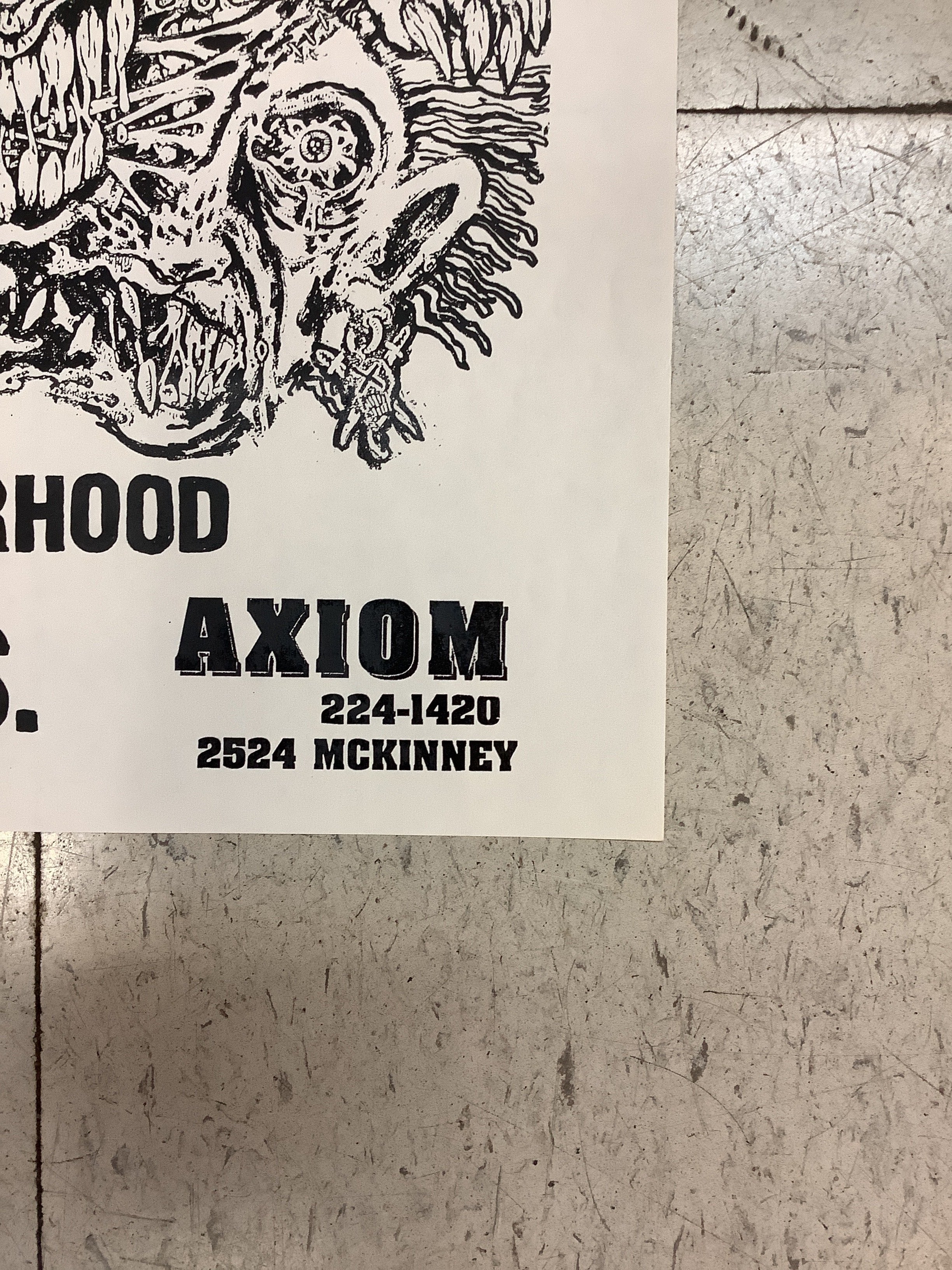 The Accüsed at Axiom (Poster) - Image 4