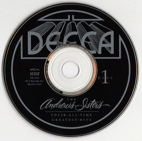 The Andrews Sisters - Their All-Time Greatest Hits (CD) - Image 3