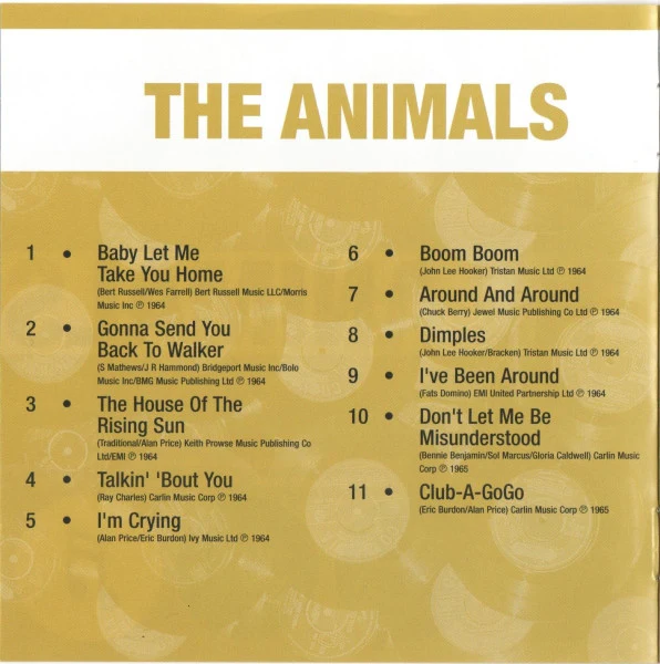 The Animals - A's B's & EP's (CD) - Image 4