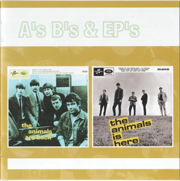 The Animals - A's B's & EP's (CD) - Image 5
