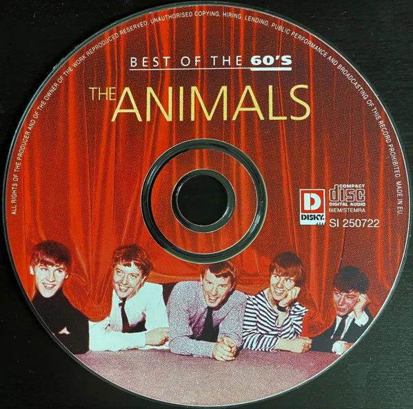 The Animals - Best Of The 60's The Animals (CD) - Image 3