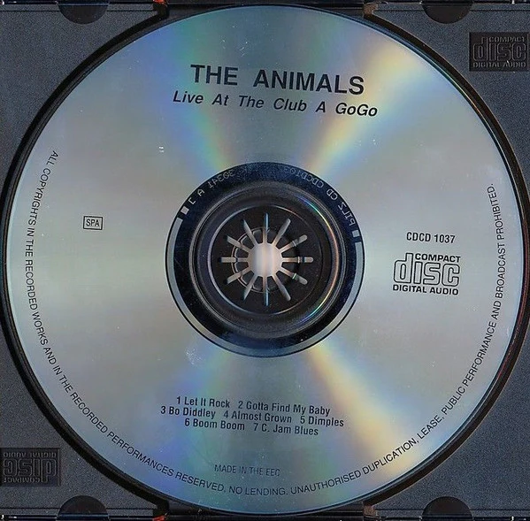 The Animals - Live At The Club A Gogo (CD) - Image 3