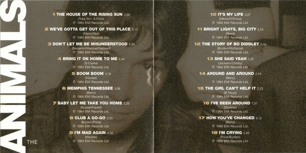 The Animals - The Animals (CD) - Image 2