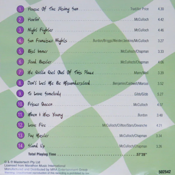 The Animals - The Animals (CD) - Image 2