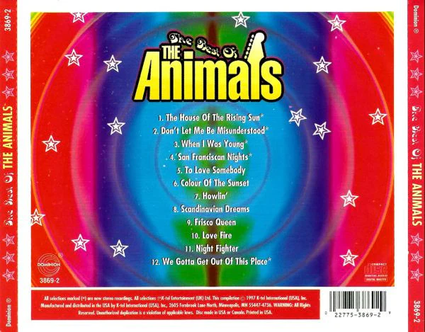 The Animals - The Best Of The Animals (CD) - Image 2