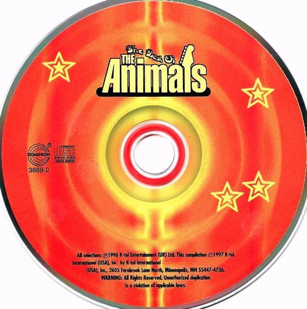 The Animals - The Best Of The Animals (CD) - Image 3