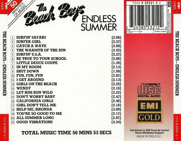 The Beach Boys - Endless Summer (CD) - Image 2