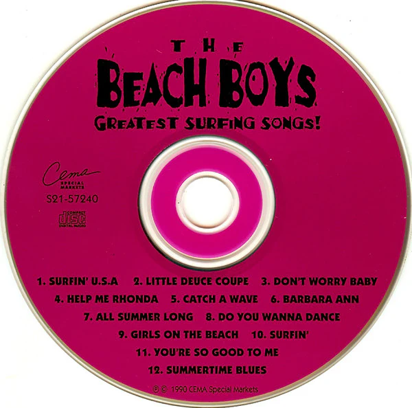 The Beach Boys - Great Surfin' Songs (CD) - Image 3