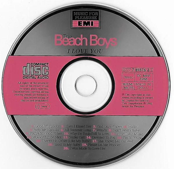 The Beach Boys - I Love You (CD) - Image 5