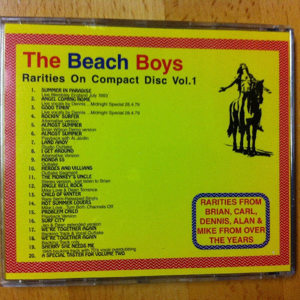 The Beach Boys - Rarities On Compact Disc (CD) - Image 3