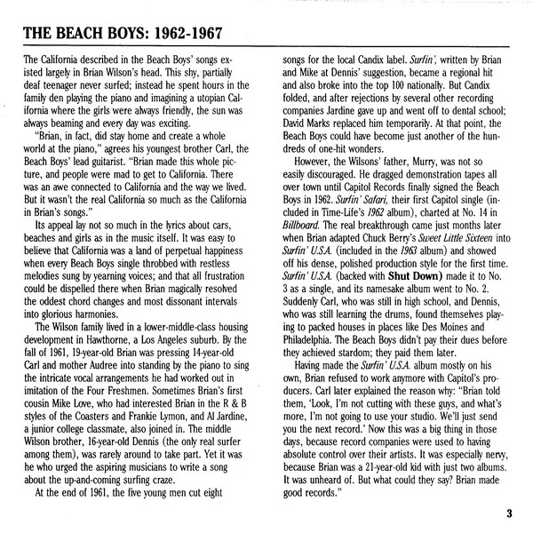 The Beach Boys - The Beach Boys: 1962-1967 (CD) - Image 4