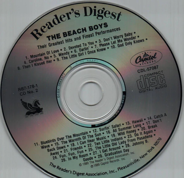 The Beach Boys - Their Greatest Hits And Finest Performances (CD) - Image 4