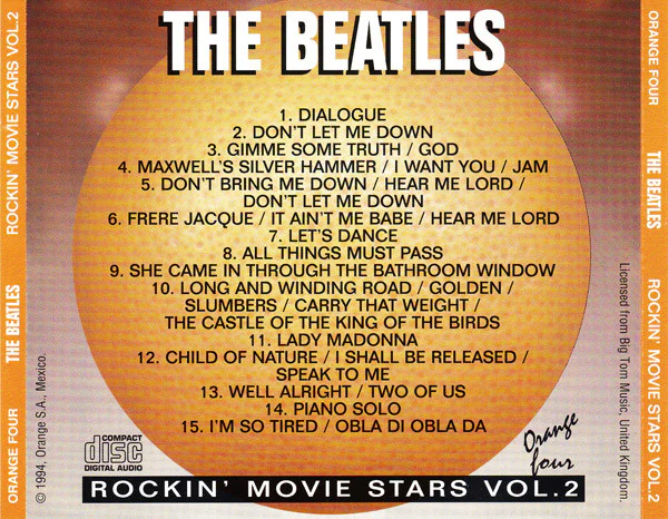 The Beatles - Rockin' Movie Stars Vol. 1-8 (CD) - Image 4