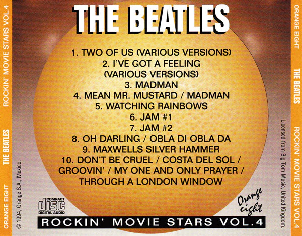 The Beatles - Rockin' Movie Stars Vol. 1-8 (CD) - Image 8